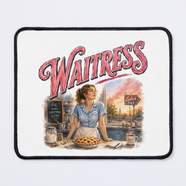 Item preview, Waitress the Musical designed and sold by Lyric Vault - Rock on.