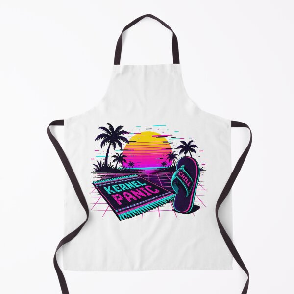 Item preview, Kernel Panic Beach Chill Synthwave Outrun Summer designed and sold by chattsuede.