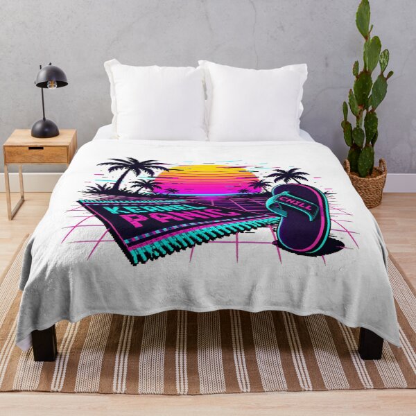 Item preview, Kernel Panic Beach Chill Synthwave Outrun Summer designed and sold by chattsuede.