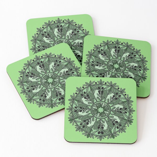 Item preview, Olive Leaf Mandala designed and sold by SurferLife.