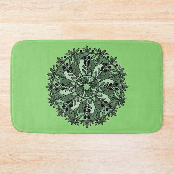 Item preview, Olive Leaf Mandala designed and sold by SurferLife.