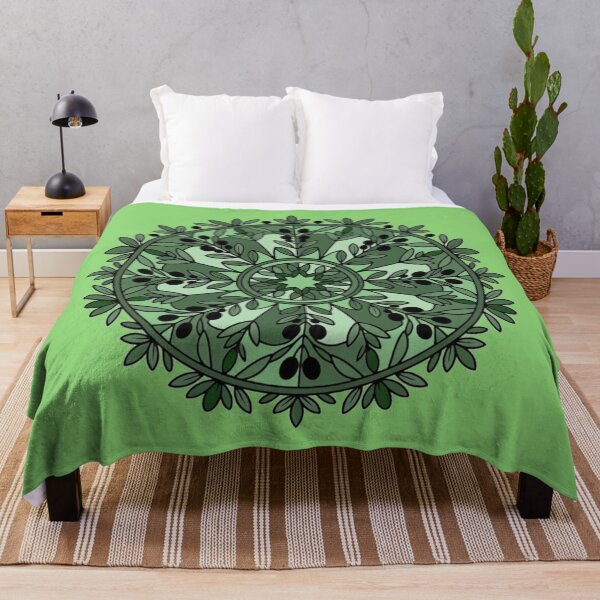 Item preview, Olive Leaf Mandala designed and sold by SurferLife.