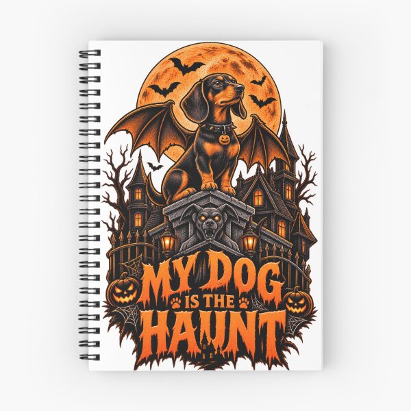 Item preview, My Dog Is The Haunt Dachshund Halloween Vampire Dachshund Shirt designed and sold by KnrNazimTHRE4DS.