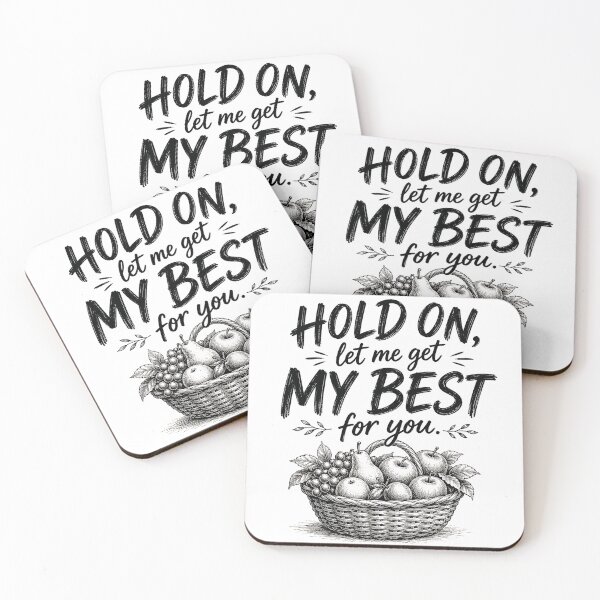 Item preview, Hold On Let Me Get My Best designed and sold by bereanfruit.
