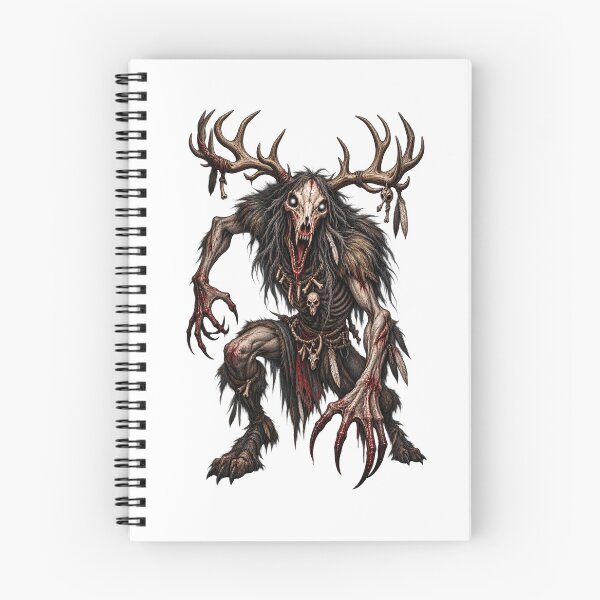 Item preview, Dark Wendigo Forest Spirit designed and sold by optimusprime39.
