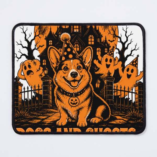 Item preview, Dogs And Ghosts My Kind Of Party Corgi Halloween Funny Corgi Party Shirt designed and sold by KnrNazimTHRE4DS.