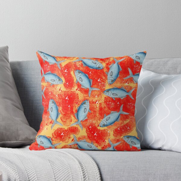 Item preview, Original Watercolor Illustration of an Bluefish designed and sold by bellamells.