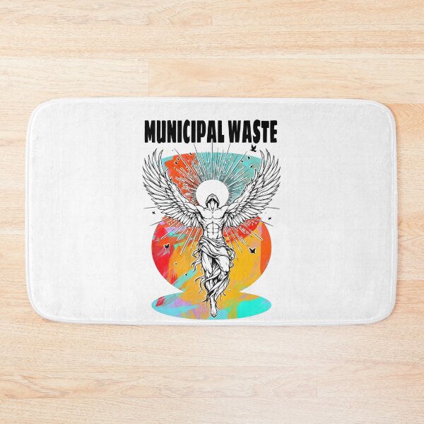 Item preview, Angel Municipal Waste Black designed and sold by Beach Long.
