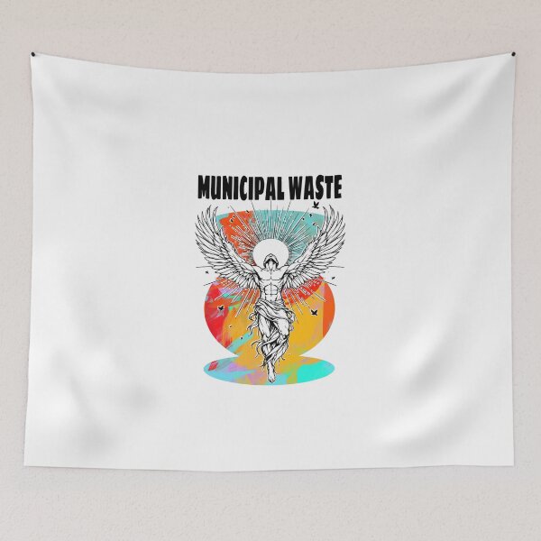 Item preview, Angel Municipal Waste Black designed and sold by Beach Long.
