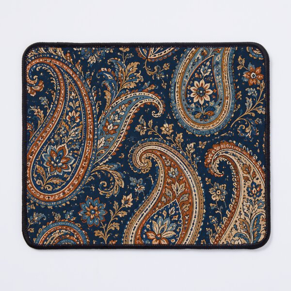Item preview, Vintage Paisley Floral Pattern Bohemian Textile Inspired Print designed and sold by PinUpPizzazz.