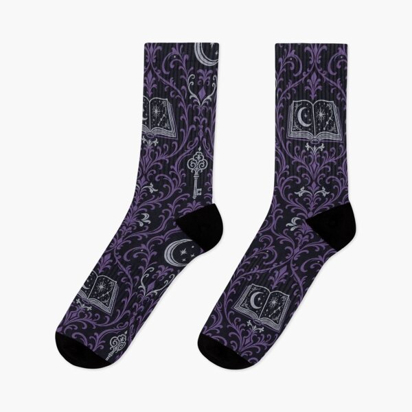 Item preview, Spellbook Damask Seamless Pattern | Vintage Witchy Toile Repeat designed and sold by StickyGuys.