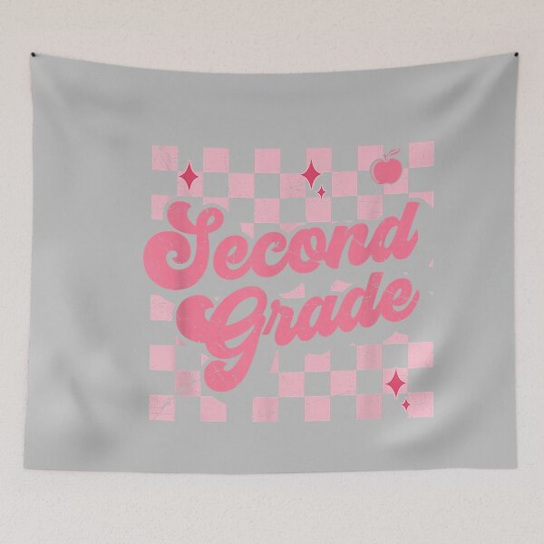 Item preview, Second Grade Checkered Retro 2nd Grade Teacher Kid Girl designed and sold by mjohnson9.