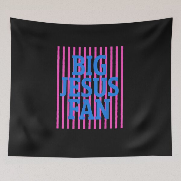 Item preview, Big Jesus Fan Faith Preppy Christian God Women Men designed and sold by FrankIsabel.