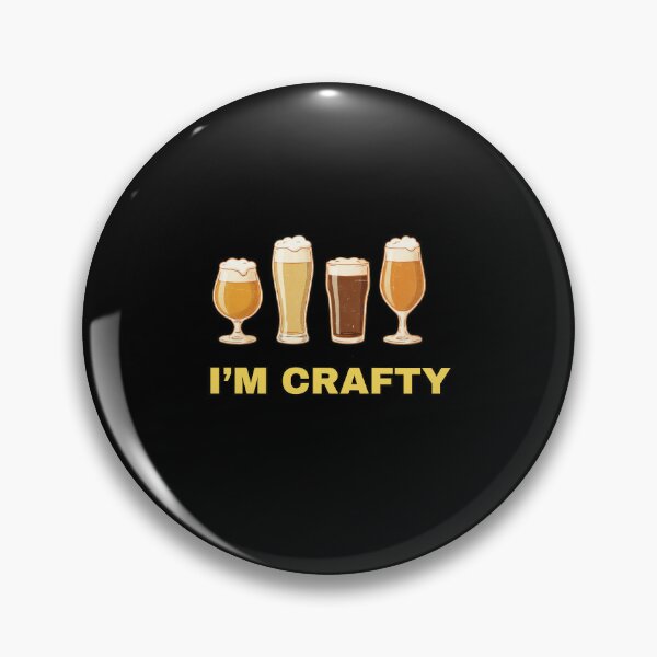 Item preview, I'm Crafty Craft Beer Drinking designed and sold by Draculaura2009.