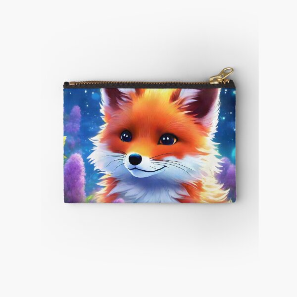 Item preview, Cosmic Starlight Fox in Lavender Fields designed and sold by SolenLumens.