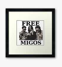 FREE MIGOS Framed Print