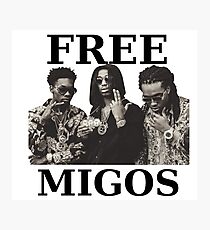 FREE MIGOS Photographic Print