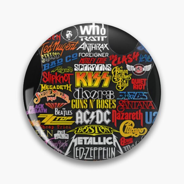 Item preview, Legends Of Rock Guitar T-Shirt designed and sold by FloraInk.