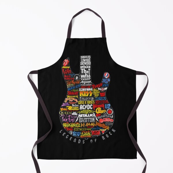 Item preview, Legends Of Rock Guitar T-Shirt designed and sold by FloraInk.
