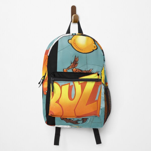 Item preview, Bee Carrying Strawberry Flying Away From Brown Spider designed and sold by divinenumbers.