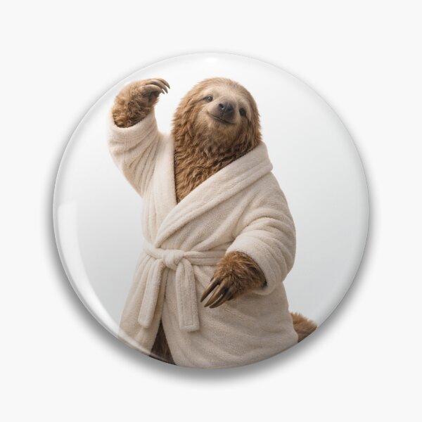 Item preview, Bathrobe Giant Ground Sloth designed and sold by Sillytoe.