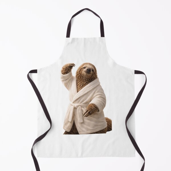 Item preview, Bathrobe Giant Ground Sloth designed and sold by Sillytoe.
