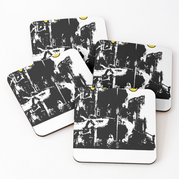 Item preview, Yellow Typography Post Hardcore Band designed and sold by NatureCanvaCo.