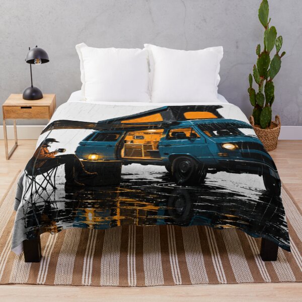 Item preview, Rainy Van Camping Adventure designed and sold by optimusprime39.