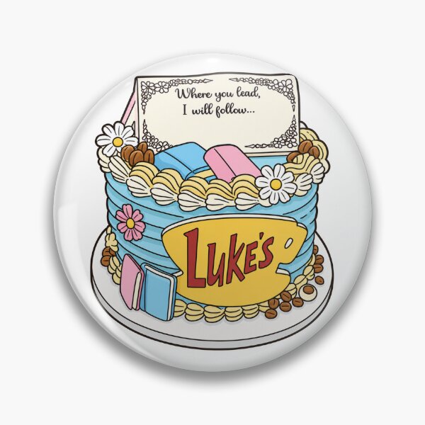 Item preview, Where You Lead I Will Follow Luke's Diner Cake Stars Hollow Autumn designed and sold by OMITTEROMINOUS.