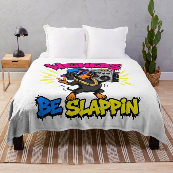 Item preview, Dachshund Weiners Be Slappin 90s Hip Hop designed and sold by chattsuede.