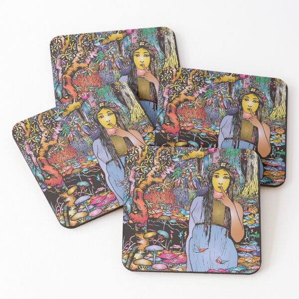 Item preview, Girl Jungle Retro Art designed and sold by Lovemountain.