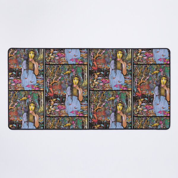 Item preview, Girl Jungle Retro Art designed and sold by Lovemountain.