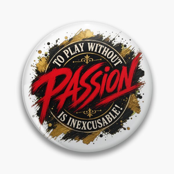 Item preview, Beethoven Quote: To play without passion is inexcusable! - Dark Academia Classical Music Typography Art designed and sold by DoReMiStudio.