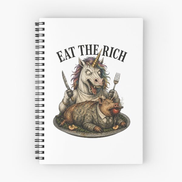 Item preview, Eat The Rich - Unicorn Edition designed and sold by DFerraz.