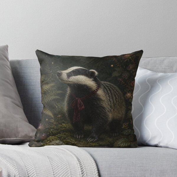 Item preview, Badger in the Fern Grotto designed and sold by The-Art-of-D.