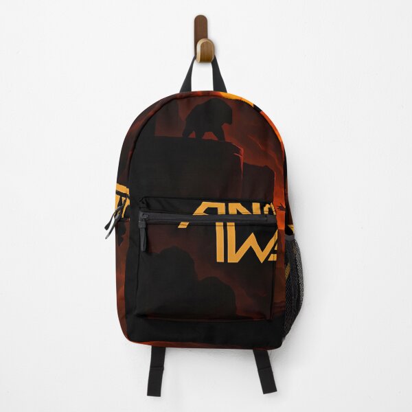 Item preview, Silhouette Of Man Standing On Cliff During Alien Sunset designed and sold by divinenumbers.