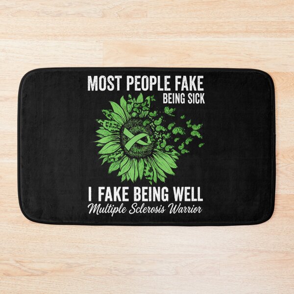 Item preview, Most People Fake Being Sick I Fake Being Well Ms Warrior designed and sold by JamesCrArt.