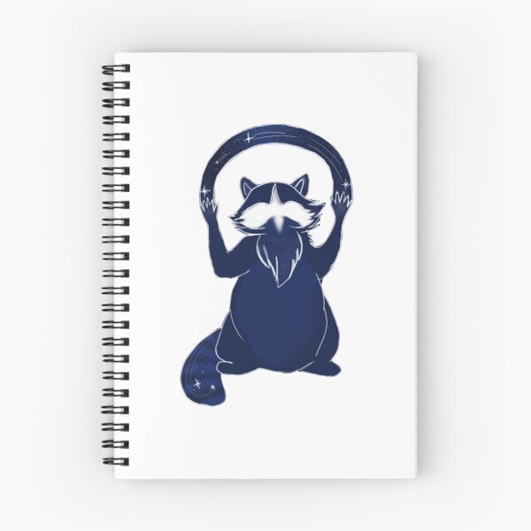 Item preview, Cosmic Raccoon Stargazing Among The Stars Celestial Galaxy Art designed and sold by AstralALl.