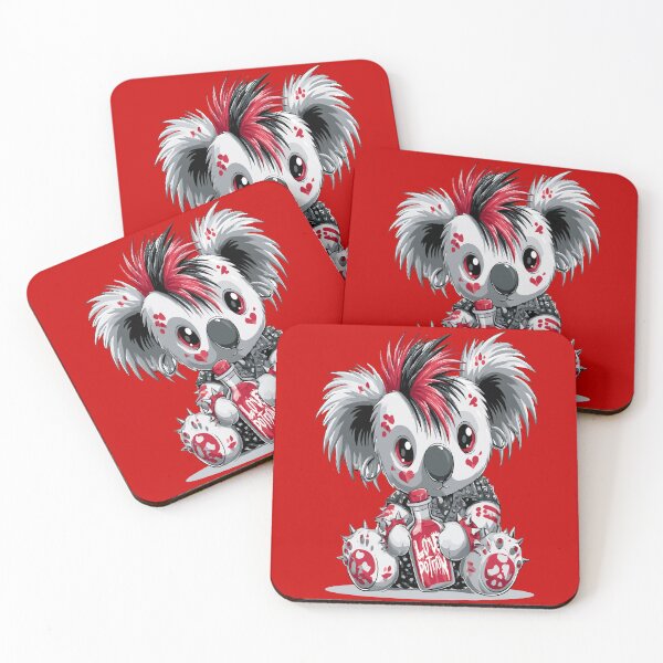 Item preview, Heart Cheeks Koala Love Potion Design designed and sold by RichardRags.