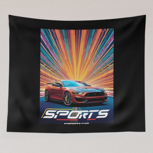 Item preview, Garage Wall Art  And Sport Cars In Color designed and sold by TashaDorga.