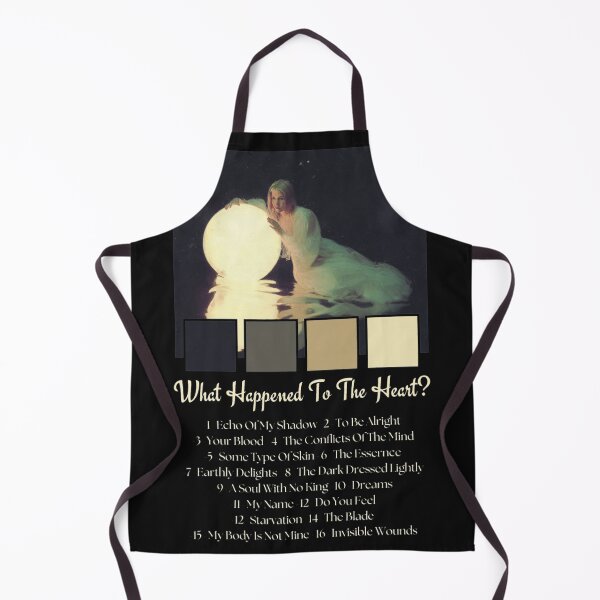 Item preview, Heart Music Album Tracklist Poster designed and sold by Eowcat.