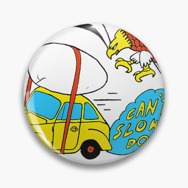 Item preview, Eagle With Yellow Car designed and sold by SilverSultry.