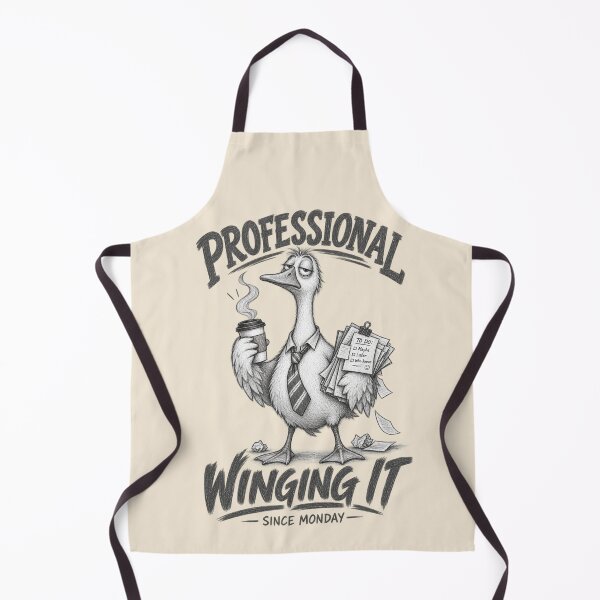Item preview, Professional Winging It Since Monday – Funny Goose Work & Office Humor designed and sold by Williams Anderson.