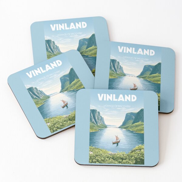 Item preview, Vintage Viking Exploration Poster - Vinland Voyage designed and sold by Artmugic.