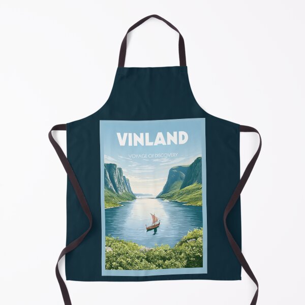 Item preview, Vintage Viking Exploration Poster - Vinland Voyage designed and sold by Artmugic.