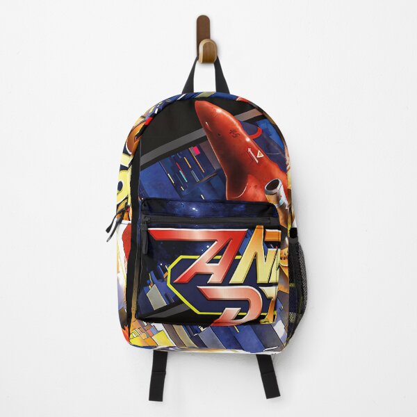 Item preview, Red Space Fighter Flying Above Futuristic Cityscape designed and sold by Creative-Lion.