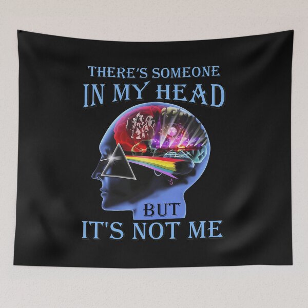 Item preview, Someone In My Head Psychedelic Rock Prism  designed and sold by Eowcat.
