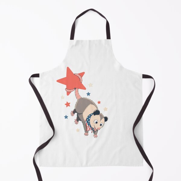 Item preview, Patriotic 4th of July Opossum Cartoon Bandana Critter designed and sold by chattsuede.