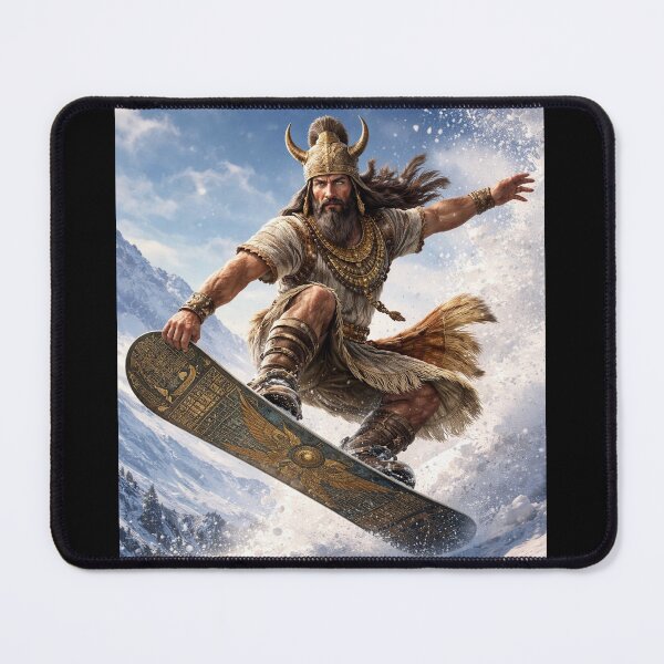 Item preview, Anunnaki Snowboarder designed and sold by bernswell.