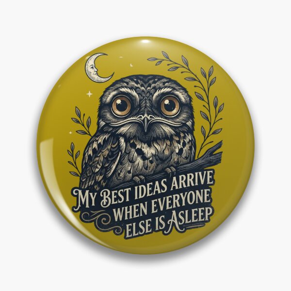 Item preview, Common Potoo My Best Ideas Arrive When Everyone Else Is Asleep designed and sold by Max Store.